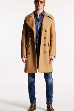Double-Breasted Peacoat