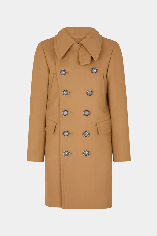 Double-Breasted Peacoat