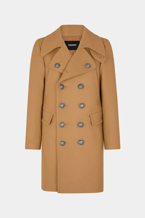 Double-Breasted Peacoat