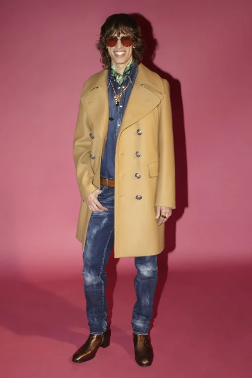 Double-Breasted Peacoat