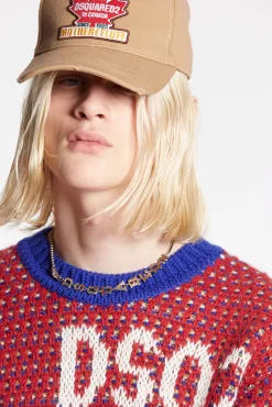 Dsq2 Jacquard Piquet Knit