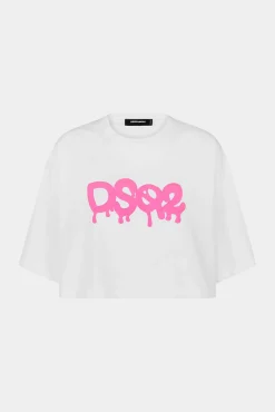 Dsq2 Oversize Cropped T-Shirt