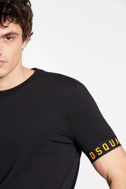 Dsquared2 Band Technicolor Round Neck T-Shirt