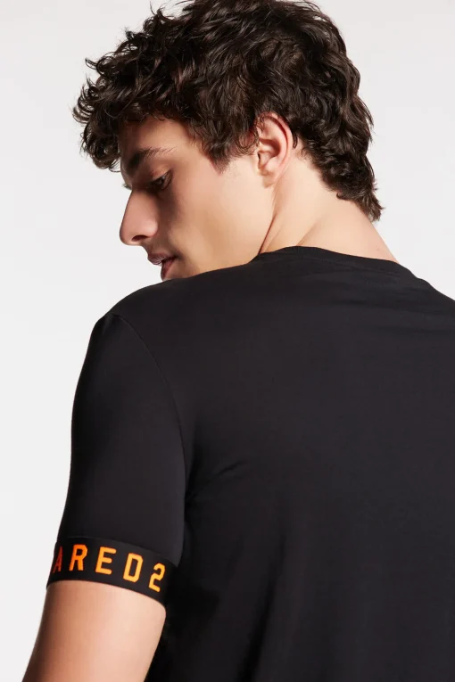 Dsquared2 Band Technicolor Round Neck T-Shirt