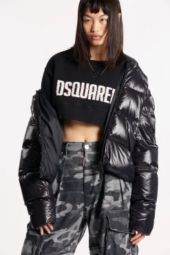 Dsquared2 Cropped Cool Sweatshirt