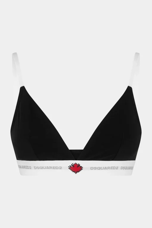 Dsquared2 Leaf Triangle Bra