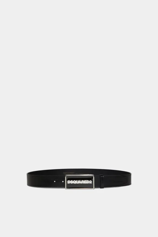 Dsquared2 Logo Plaque Belt