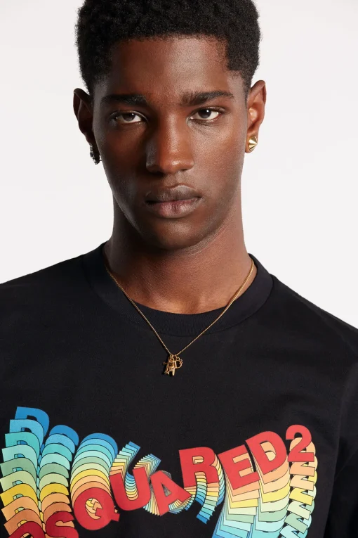 Dsquared2 Multicolor Regular T-Shirt