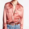 Embellished Satin Shirt