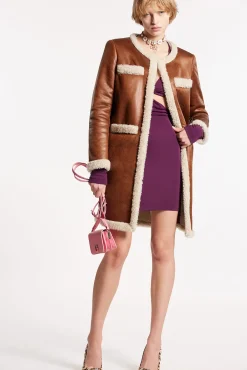 Faux Shearling Coat