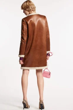 Faux Shearling Coat