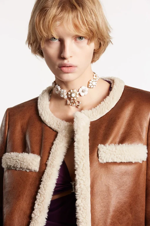 Faux Shearling Coat