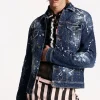 Fireworks Wash Dan Jean Jacket