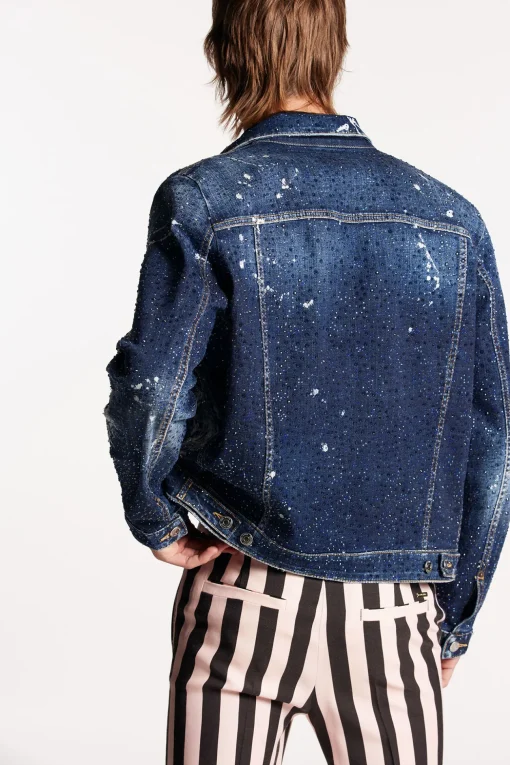 Fireworks Wash Dan Jean Jacket