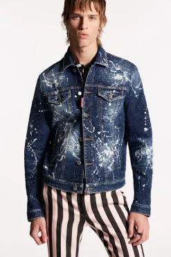 Fireworks Wash Dan Jean Jacket