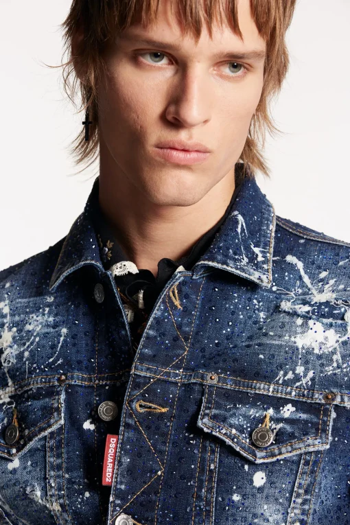 Fireworks Wash Dan Jean Jacket