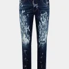 Fireworks Wash Skater Jeans