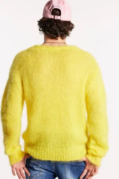 Fuzzy Crewneck Knit