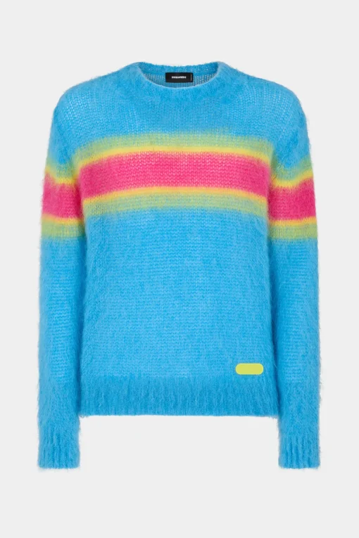 Fuzzy Crewneck Knit