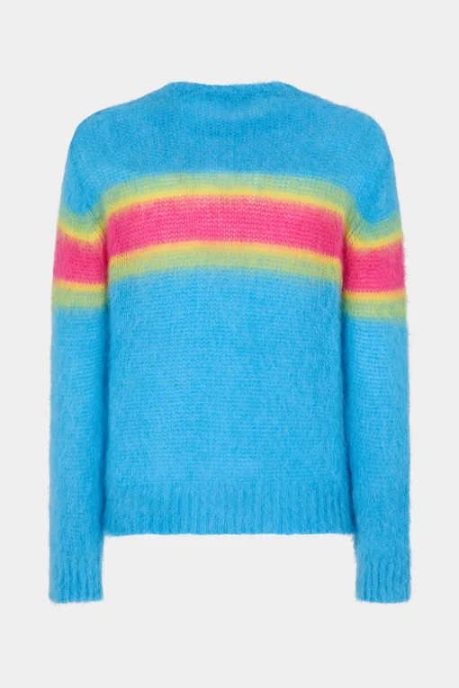 Fuzzy Crewneck Knit