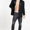 Galaxy Wash Skater Jeans