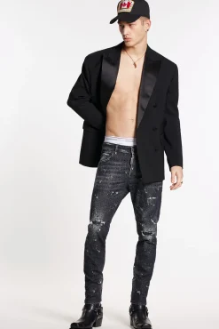 Galaxy Wash Skater Jeans