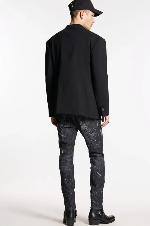 Galaxy Wash Skater Jeans