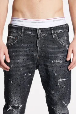 Galaxy Wash Skater Jeans
