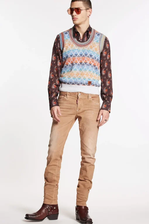 Garment Dyed Slim Jeans