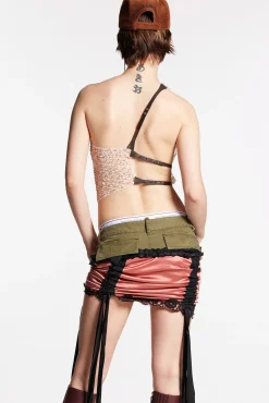 Halter Embroidered Top