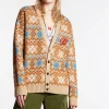 Heart Vintage Shetland Cardigan Knit