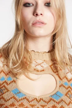 Heart Vintage Shetland Knit
