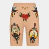 Honey Tattoo Cycling Shorts