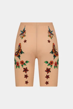 Honey Tattoo Cycling Shorts