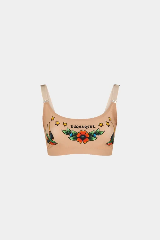 Honey Tattoo Sport Bra