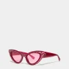 Hype Fuchsia Sunglasses