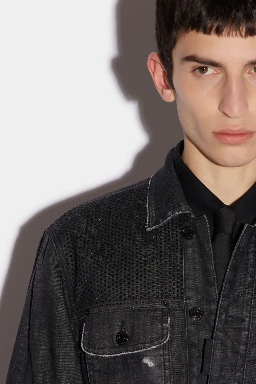 Ibra Boxy Jean Jacket