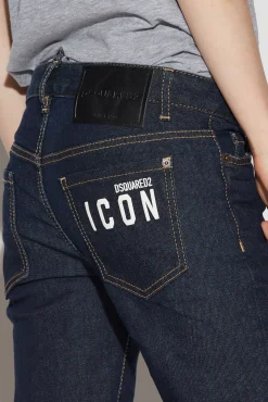 Icon Dark Wash Jennifer Cropped Jeans
