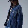 Icon Dark Wash Over Jean Jacket