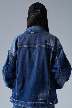 Icon Dark Wash Over Jean Jacket