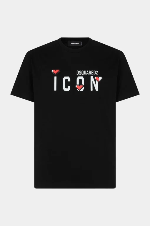Icon Heart Pixel Cool T-Shirt