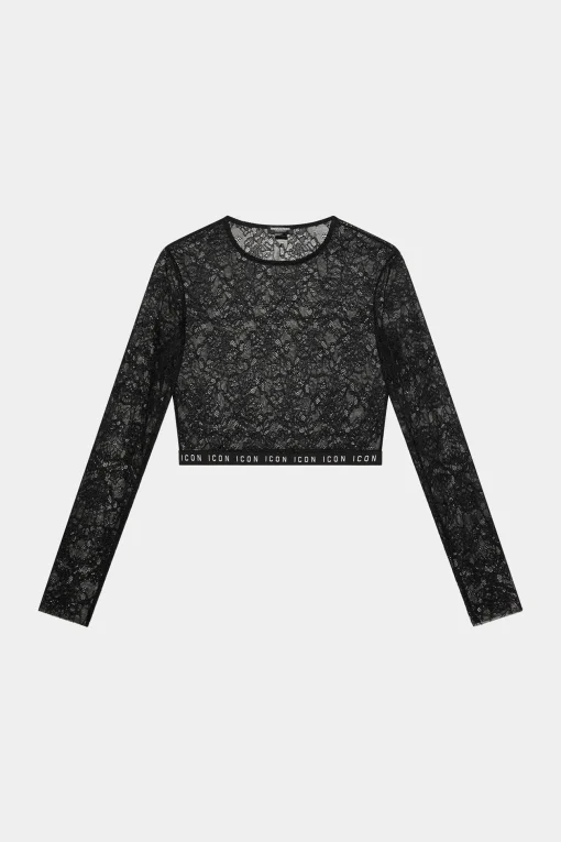 Icon Lace Crop Top