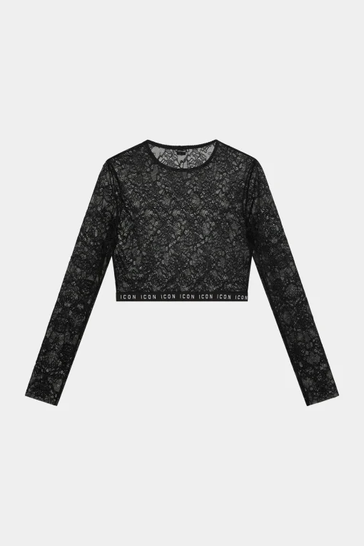 Icon Lace Crop Top