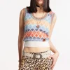 Jacquard Vest Knit
