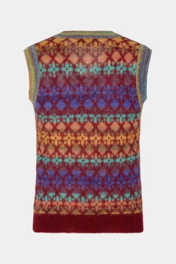Jacquard Vest Knit