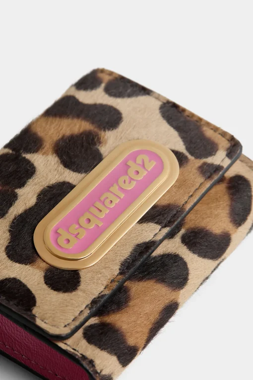 Leopard Print Card Holder