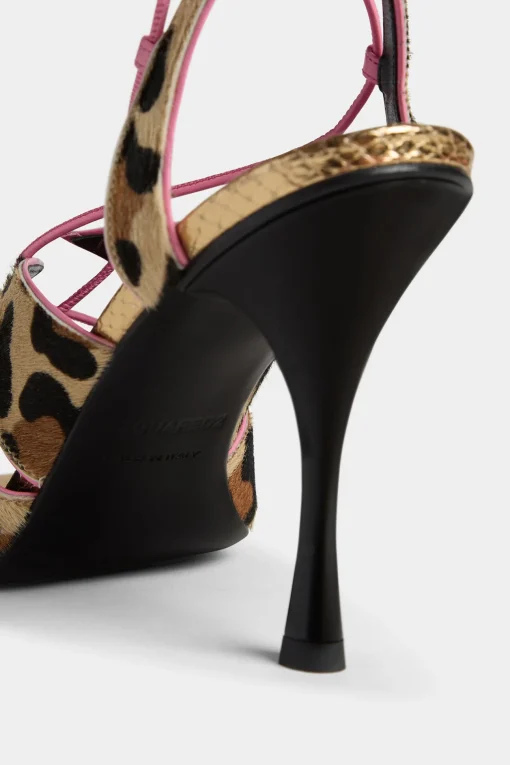 Leopard Print Sandals