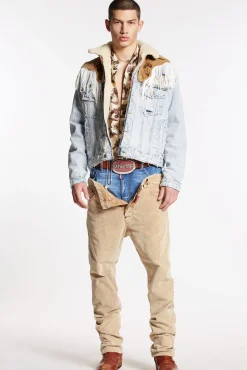 Light Destroyed Wash Jean Jacket
