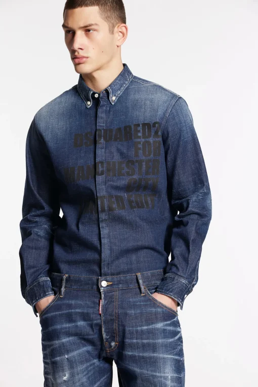 Manchester City Denim Shirt