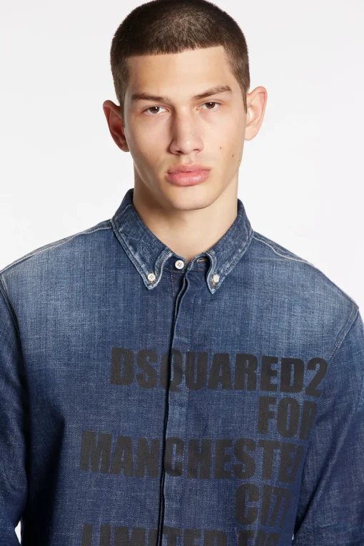 Manchester City Denim Shirt